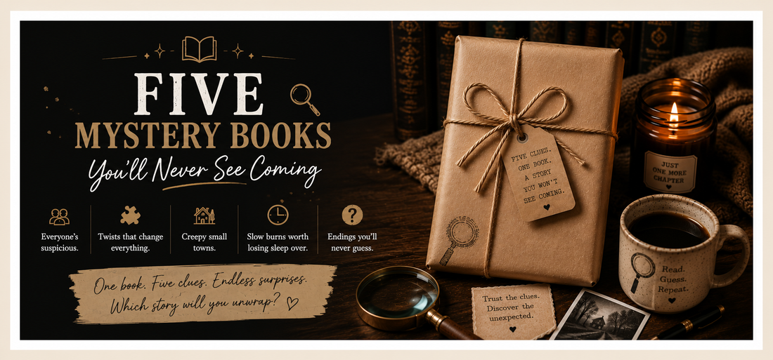 Chapter 001: Five Mystery Books You'll Never See Coming